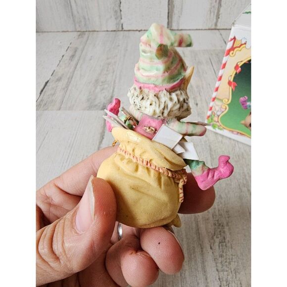 Enesco crinkles Sandi zimnicki North Pole village mail post office vintage rare - Picture 6 of 10